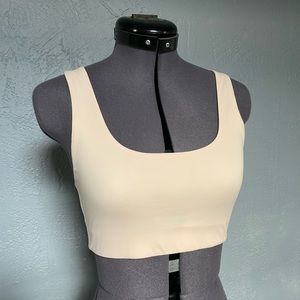 Girlfriend collective, size small, ivory white